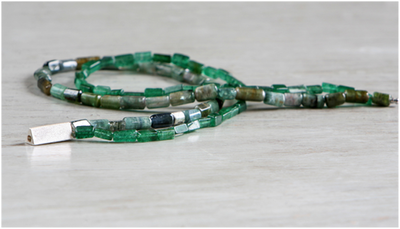 Necklace with tourmalines
